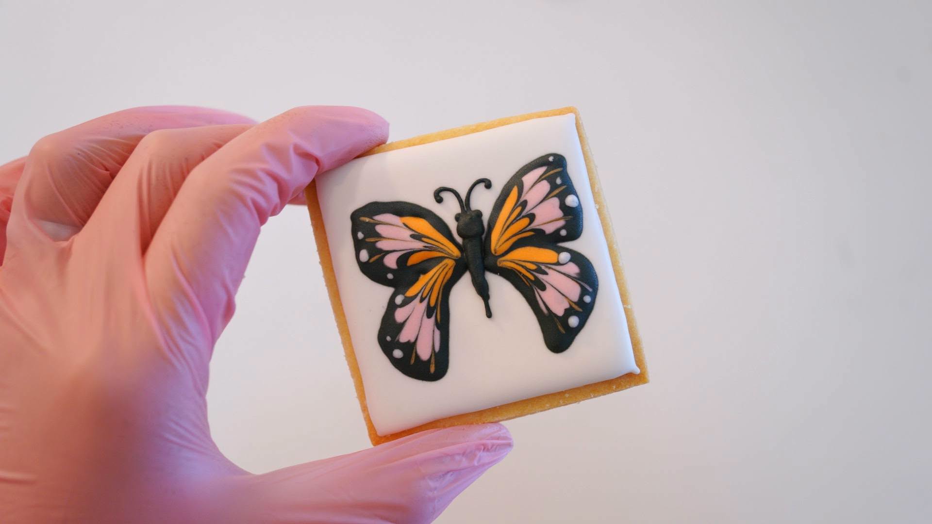 Butterfly sugar cookie